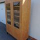 Armoire d'école en chêne