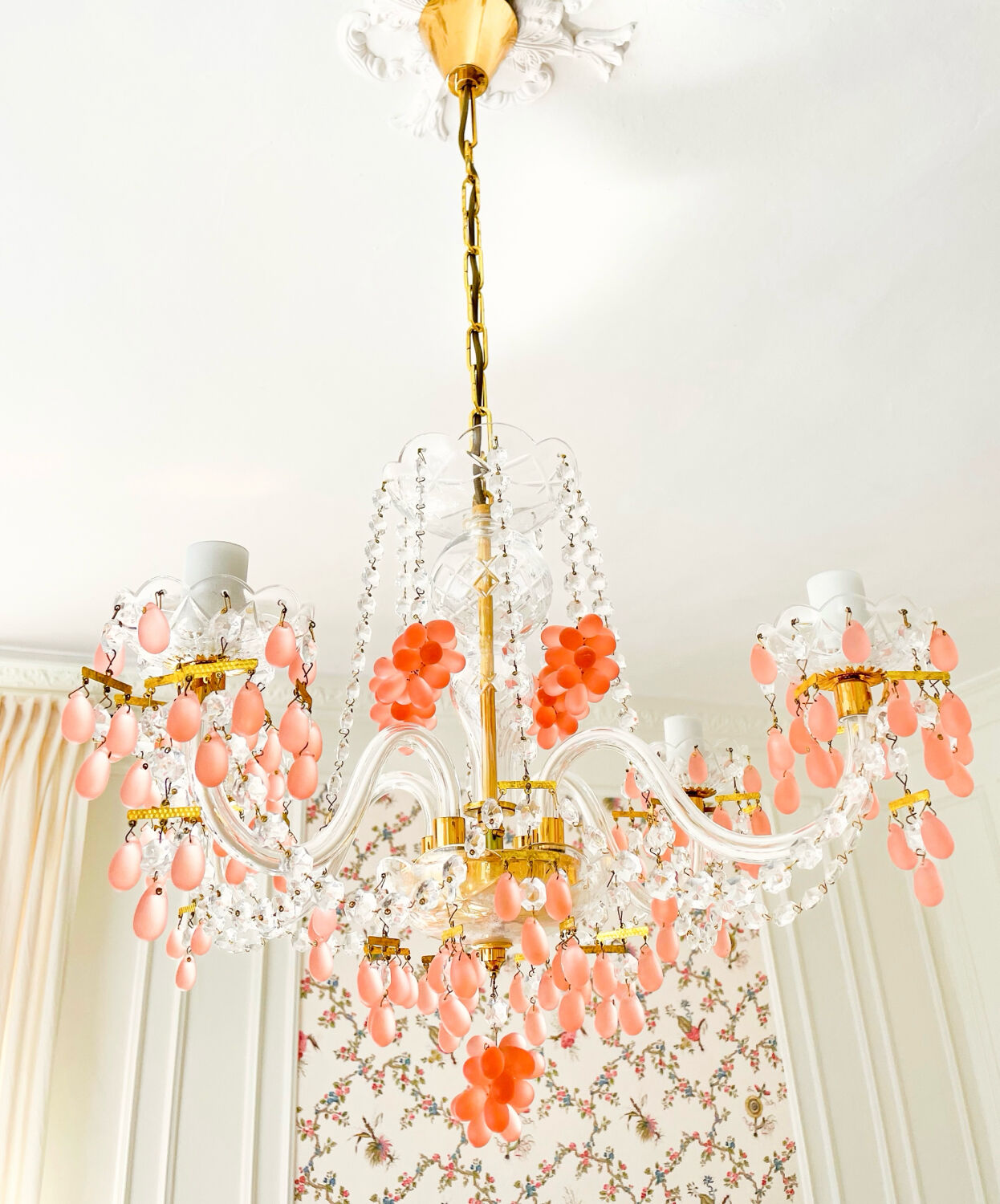 Lustre en cristal de Bohême par Václav Hanus – Élégance royale