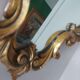 Mirror XIXth gilded wood and mercury ice 61x45cm