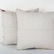 Set of 2 vintage embroidered cushion covers 46x48 cm