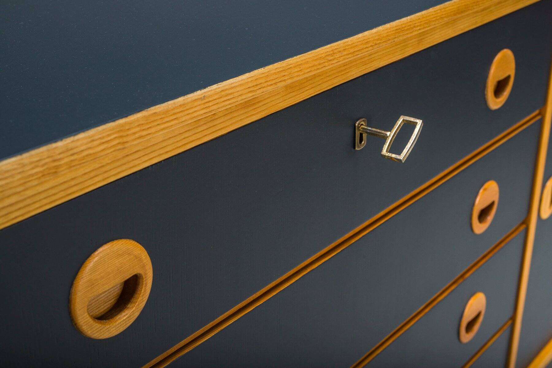 Mid-century modern pine sideboard from Musterring International, 1960s