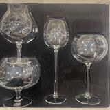 Verres a degustation en cristal Moser creation Chocholaty Prague