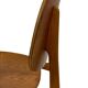 Vintage dining room chair Scandinavian 1960s plywood and teak design