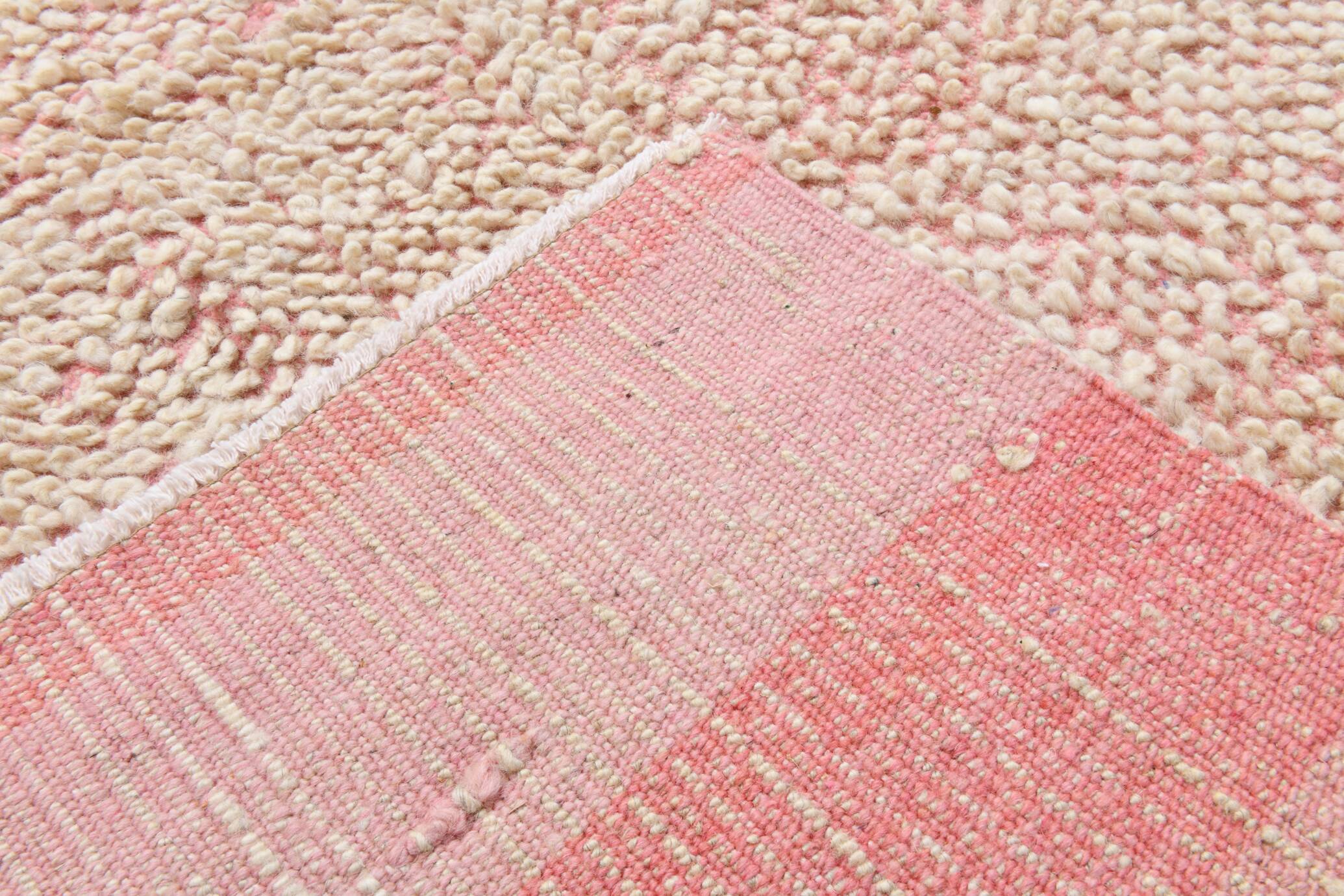 9x11 Soft Wool Handmade Pink Turkish Rug, 267x336Cm SK 33923