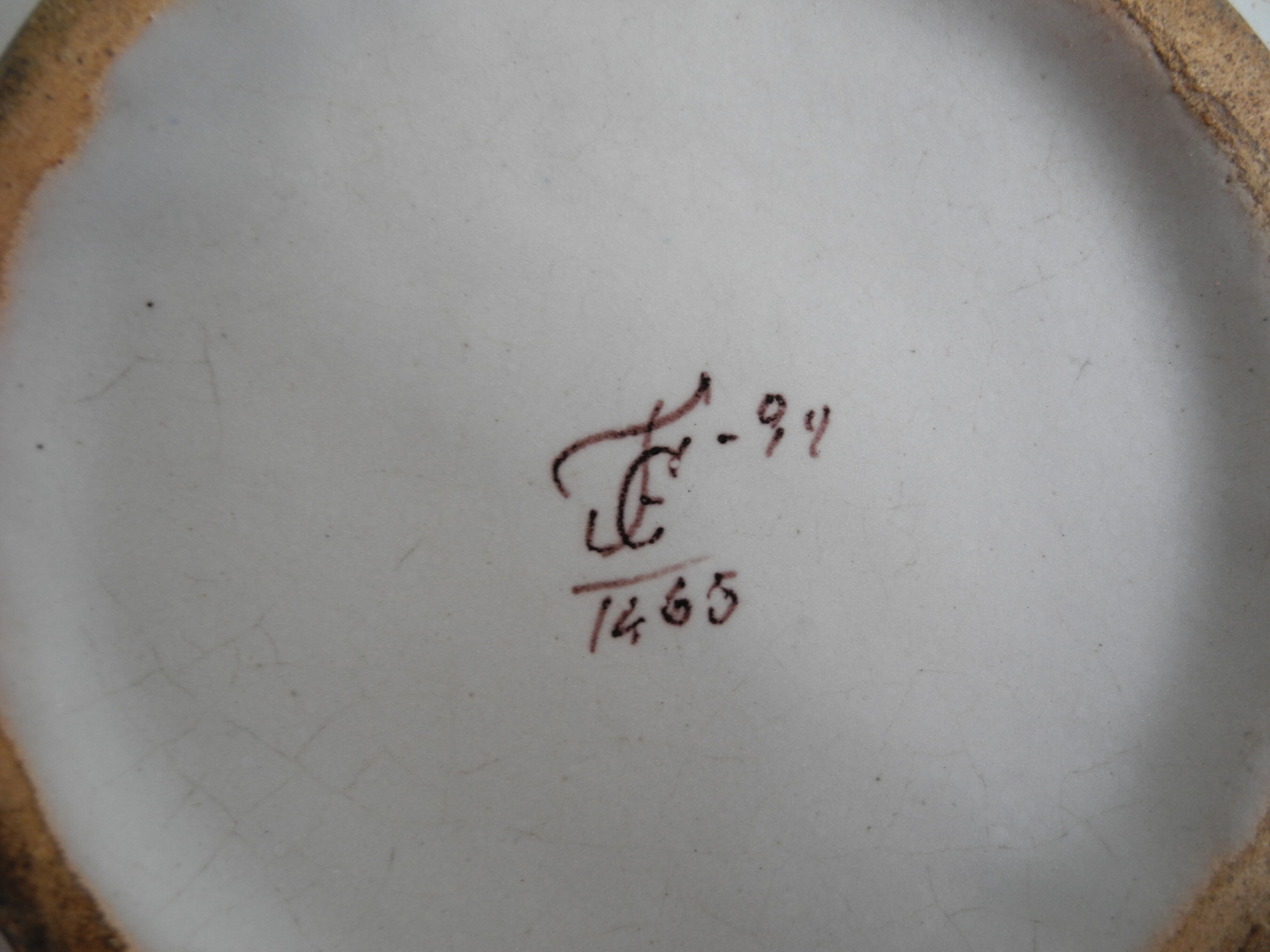 vase Desvres Fourmaintraux Courquin 19th century French earthenware vase