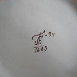 vase Desvres Fourmaintraux Courquin XIXe french earthenware vase