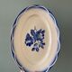 Lot de 3 plats Digoin Sarreguemines, modèle Marsac