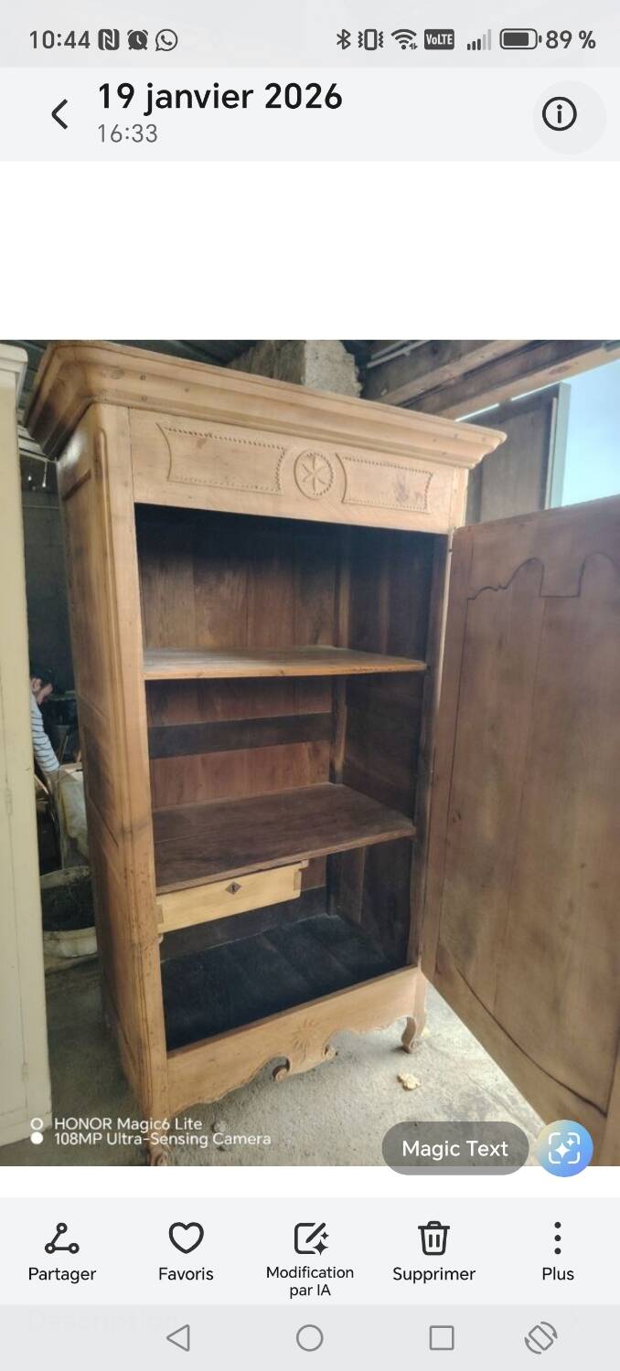 Parisian bonnetière wardrobe