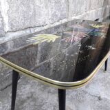 Vintage coffee table spindle legs