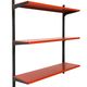 Tomado Holland vintage wall support black steel orange from the 1970s