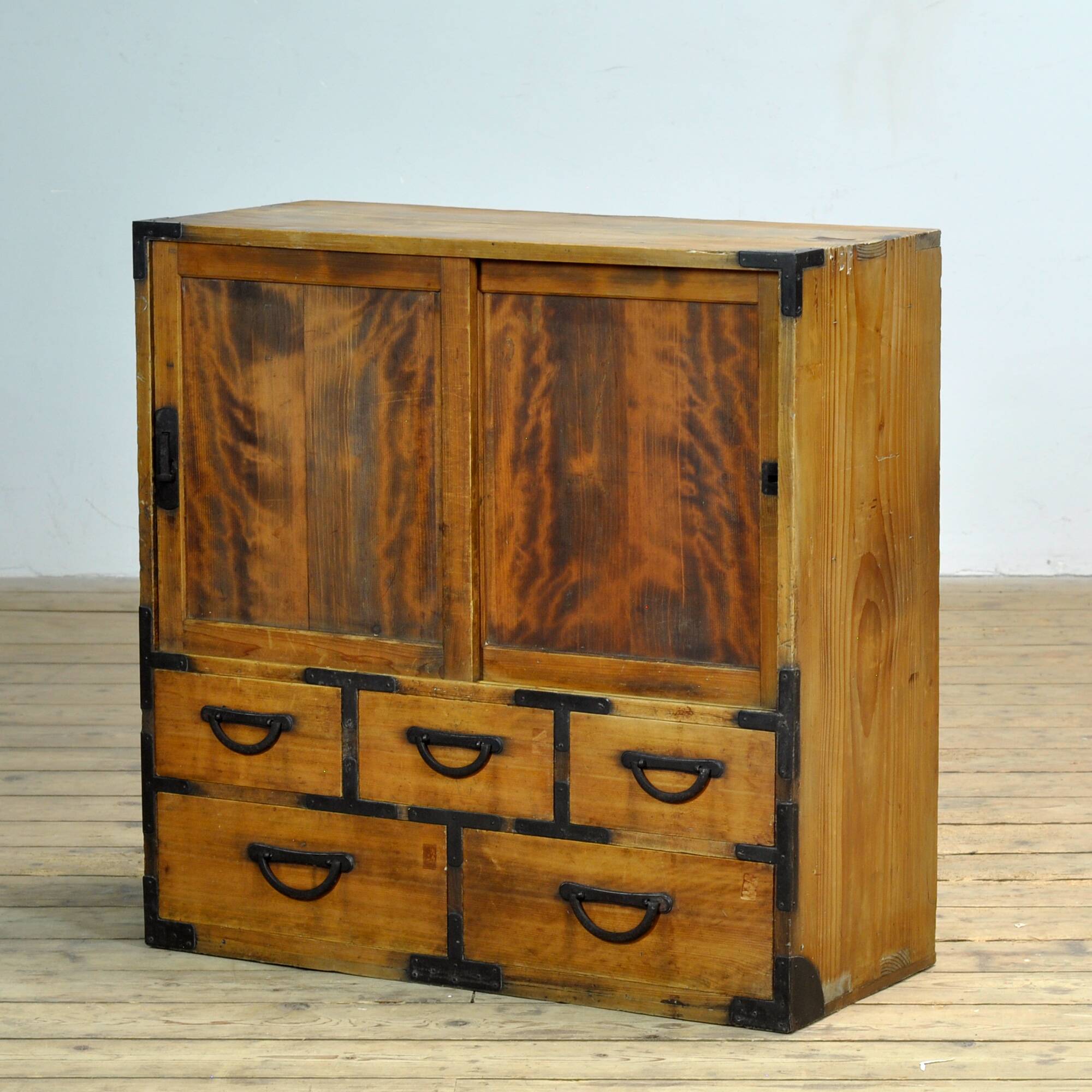 Japanese Tansu chest of drawers, circa 1900