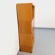 Vintage oak wood secretary bookcase storage furniture