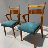 Paire de fauteuils par Jitona, années 1970