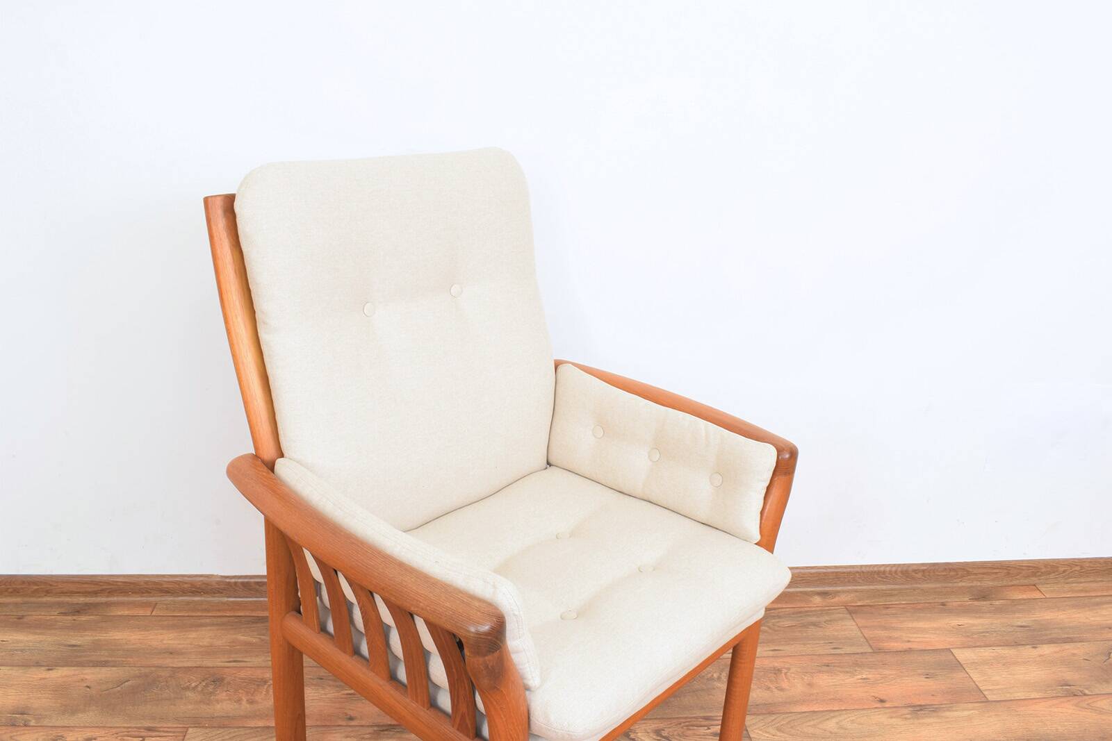 Mid-Century Danish Teak Armchairs, 1970s, Set of 2