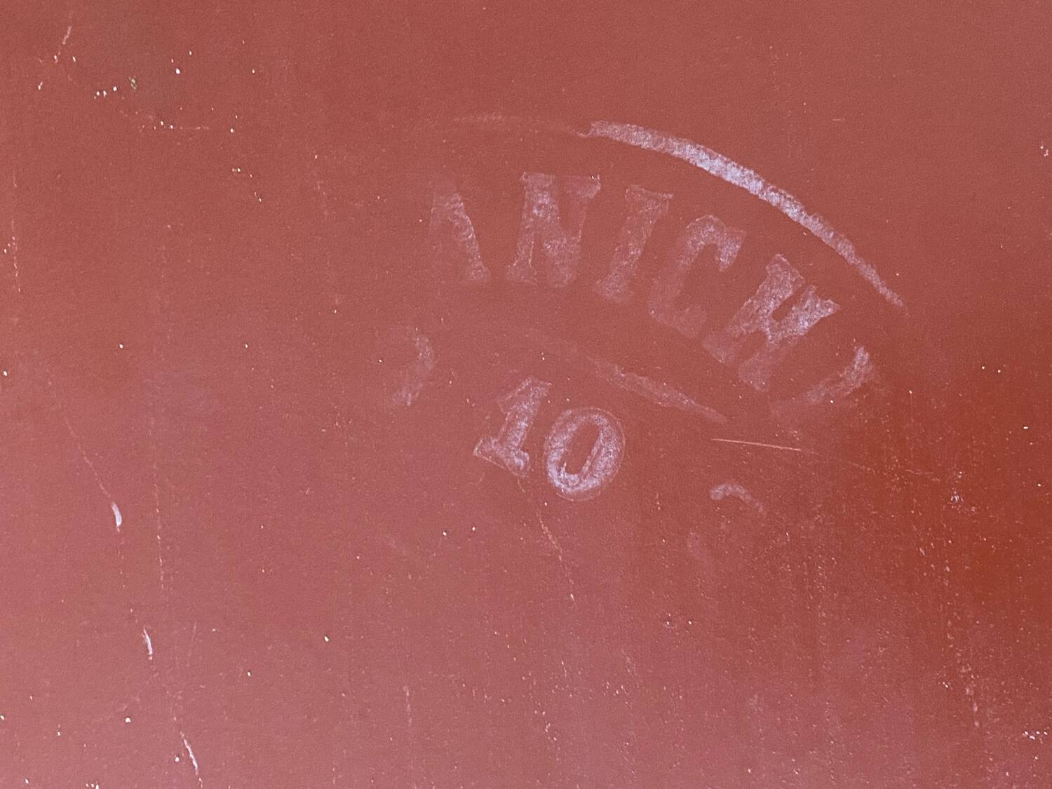 Beveled mirror to place