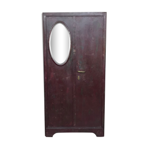 Armoire d'époque style vestiaire