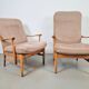 Fauteuils en hêtre vintage de Farstrup Møbler, années 1970, ensemble de 2