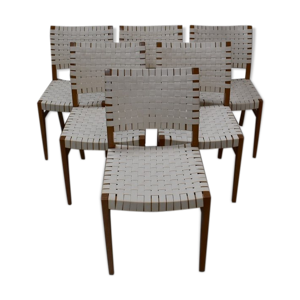 suite de 6 chaises vintage