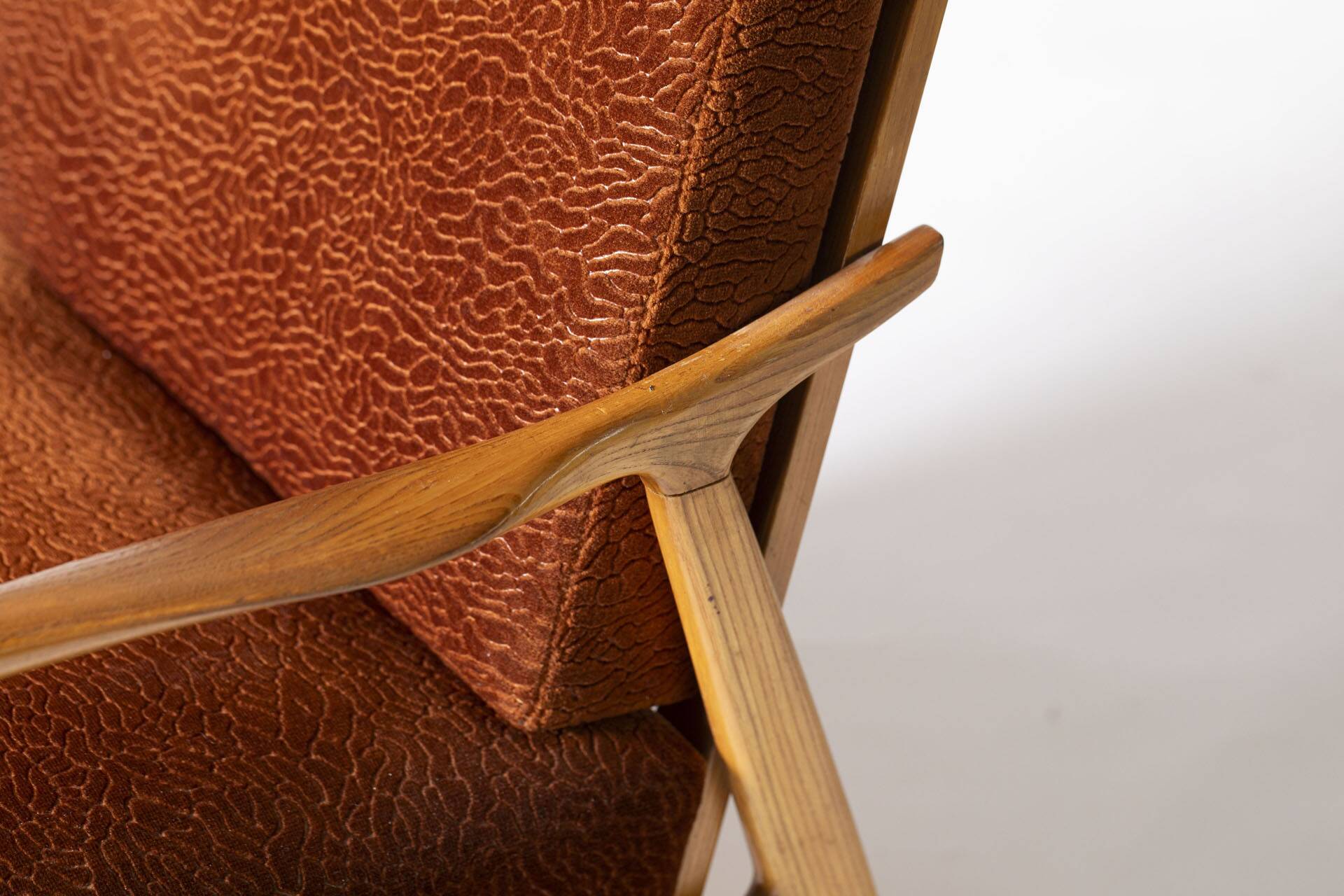 Paire de fauteuils de style scandinave par Sedláček & Vyčítal pour Dřevotvar Jablonné nad Orlicí, 1960