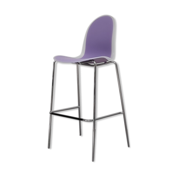 Casprini 3x2 bar stool purple