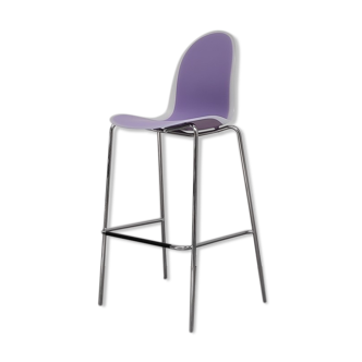 Stool casprini 3x2 bar mauve