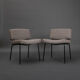 Pair of 'conseil' armchairs by Pierre Guariche for Meurop 1960