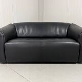 De Sede DS 47 dark brown neckleather 2-1/2 seats sofa