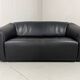 De Sede DS 47 dark brown neckleather 2-1/2 seats sofa