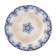 Old antique, Rouen, blue and white  plate