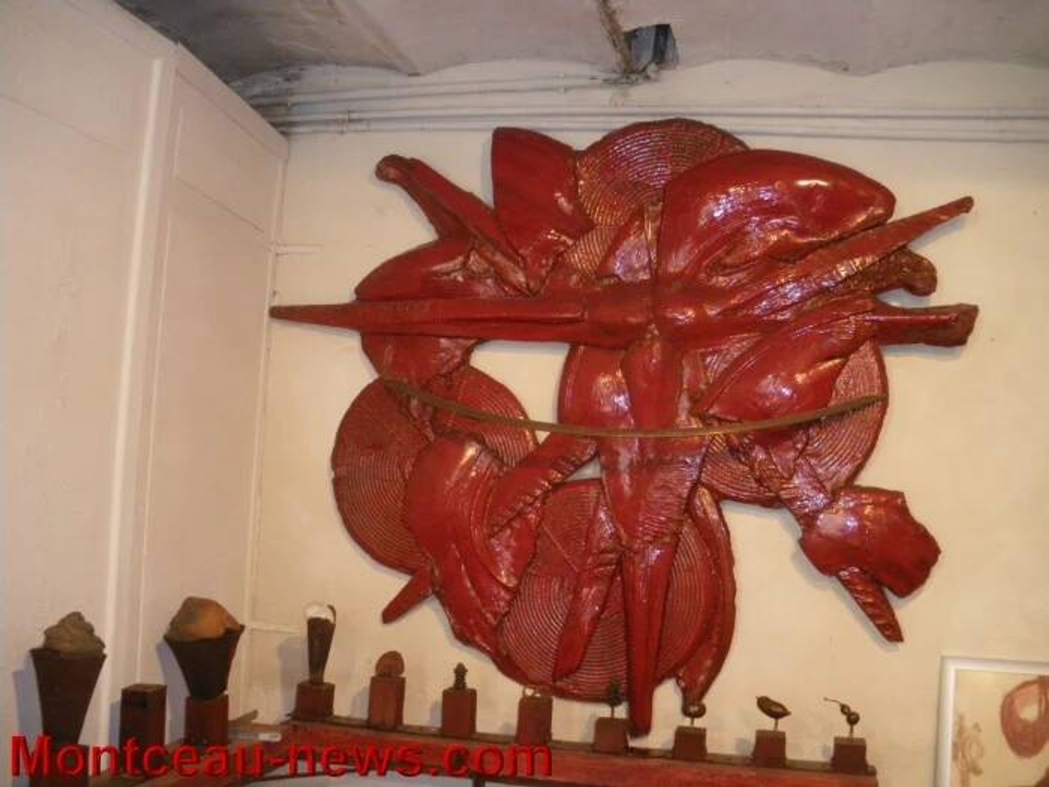 Susanne Wibroe - Fibreglass art work 1980