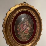 Nature morte au bouquet de fleurs sauvages, XX siècle , signé