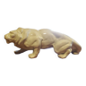 Statuette lion en céramique