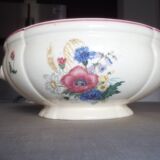 Flowered salad bowl digoin sarguemines