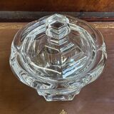 Baccarat crystal jam jar