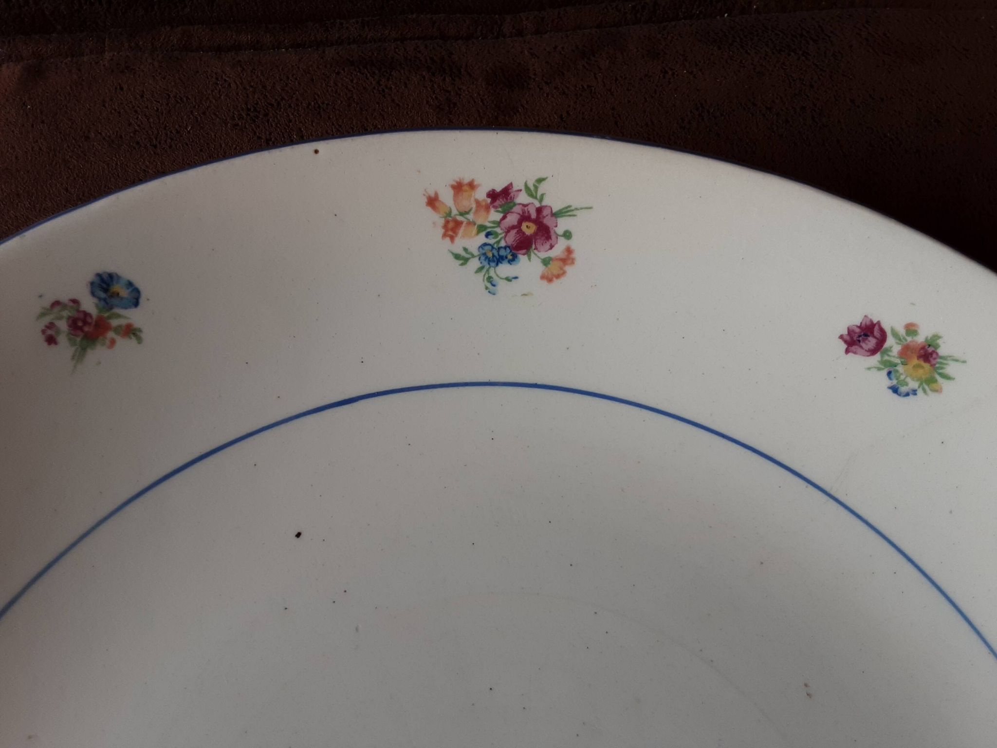 Luneville round semi-deep dish