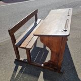 Old school desk for children