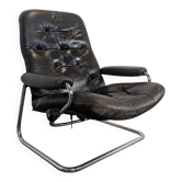 Fauteuil Stressless en cuir des années 70