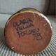 Vintage Portuguese ceramic vase signed