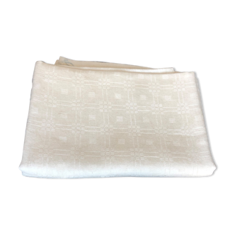 Damask cotton tablecloth