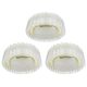 Doria suspension in Murano glass tubes with brass surround, Germany, 1960s.