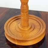 Mid-century wooden candle holder, Czechoslovakia, 1950s