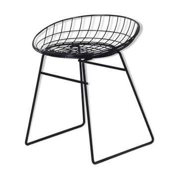 Black Pastoe KM05 wire stool – Braakman & Dekker
