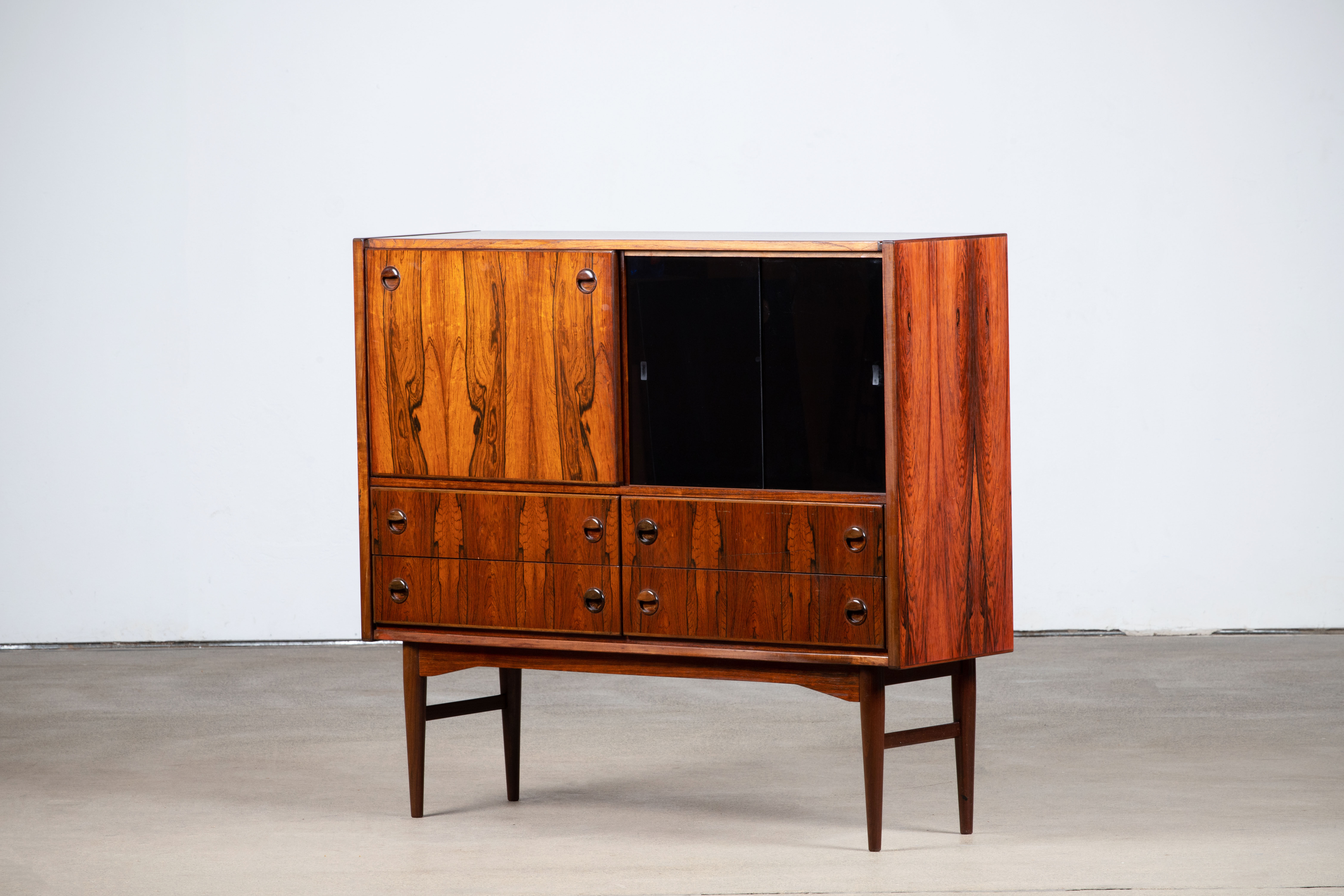 Scandinavian vintage rosewood buffet - 1960