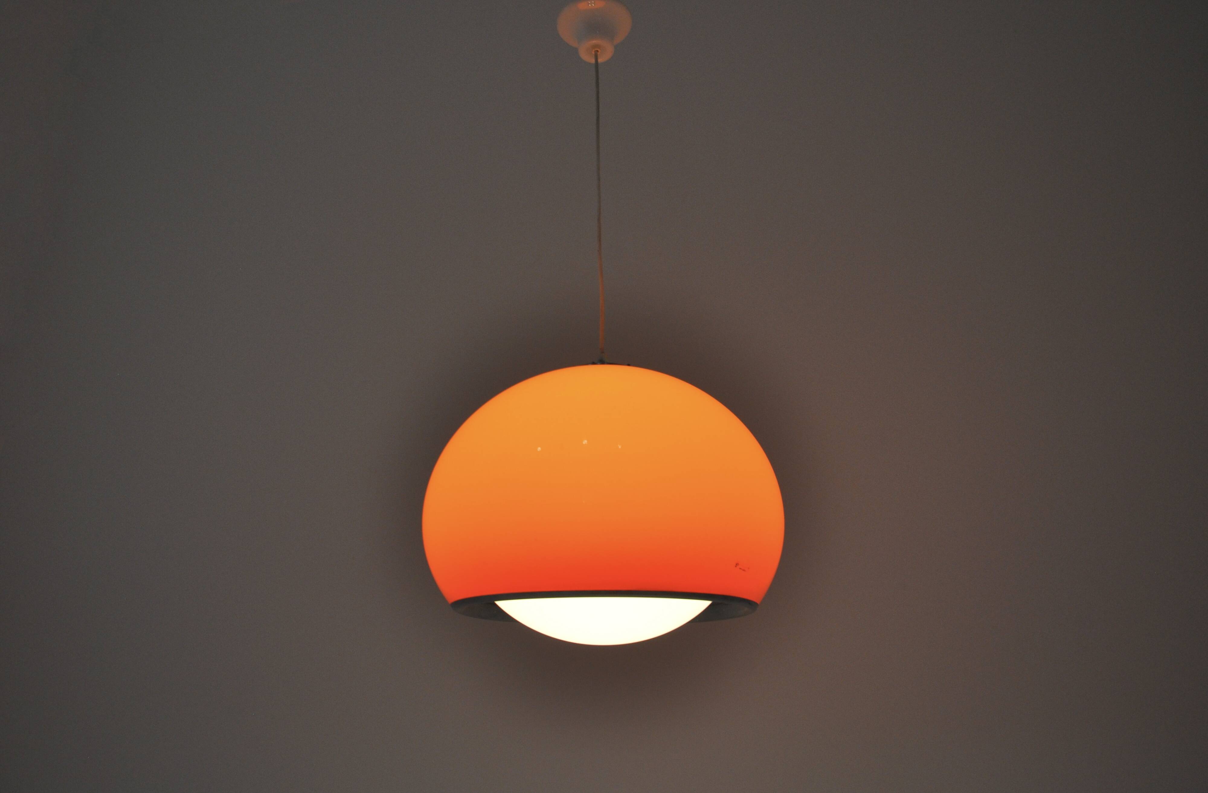 “Bud Grande” pendant light by Harvey Guzzini, 1970s
