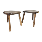 Pair of tripod stools