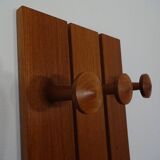 No. 140 Teak Wall Racks by Aksel Kjersgaard for Odder Møbler, 1960s, Set of 3