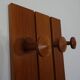No. 140 Teak Wall Racks by Aksel Kjersgaard for Odder Møbler, 1960s, Set of 3