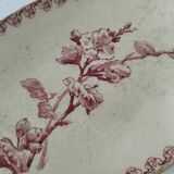 Ravier ancien Gien – modèle Fleurs normandes