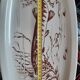 Flat fish service and 6 plates - Gien earthenware
