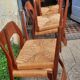 6 chaises scandinave